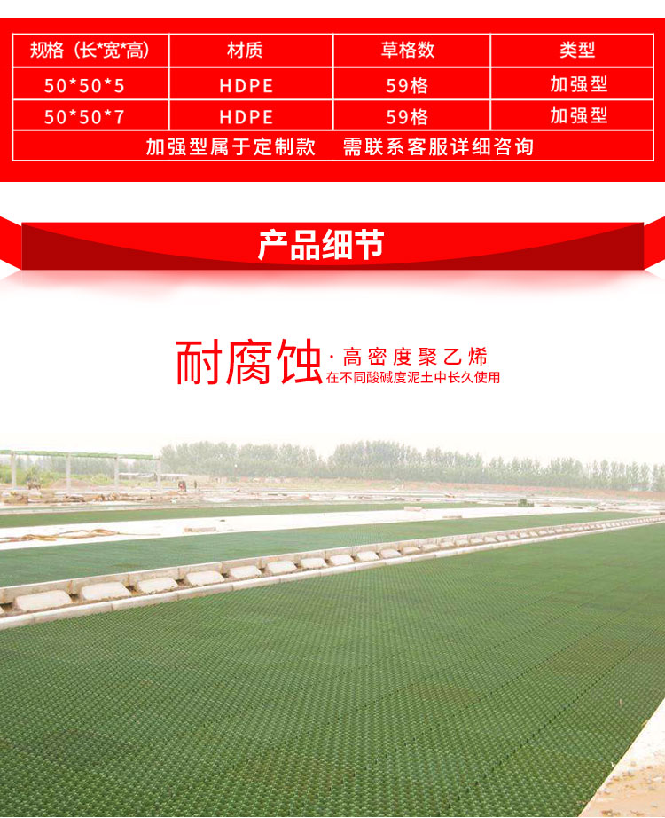 雅安植草格 雅安塑料植草格